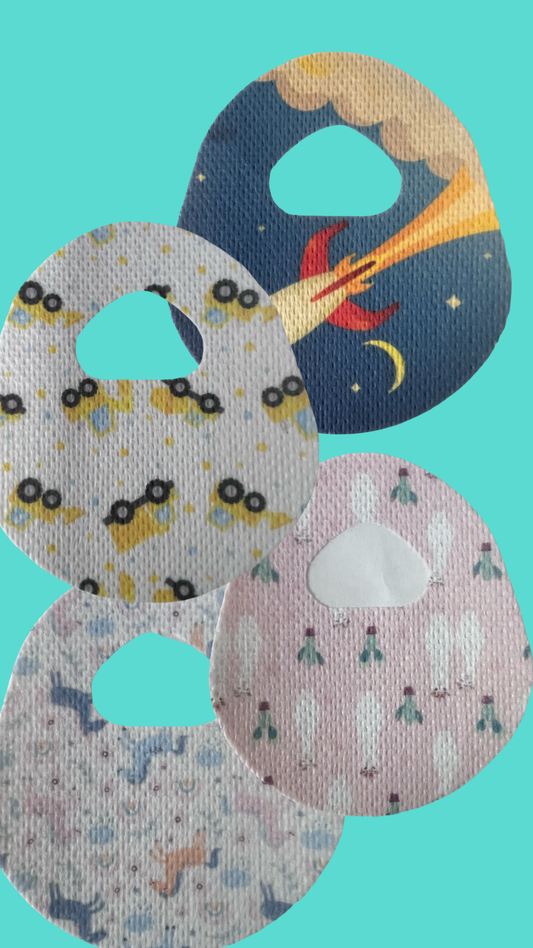 Patterned Patches- Medtronic - (Pack of 3)