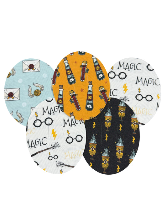 Dexcom g6/one pattered patches (pack of 5)