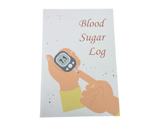 Blood sugar log book