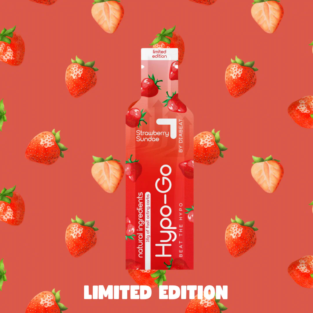 Hypo-go gels Strawberry sundae 4 pack