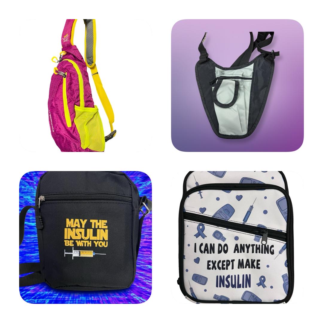 Backpacks and crossbody bags