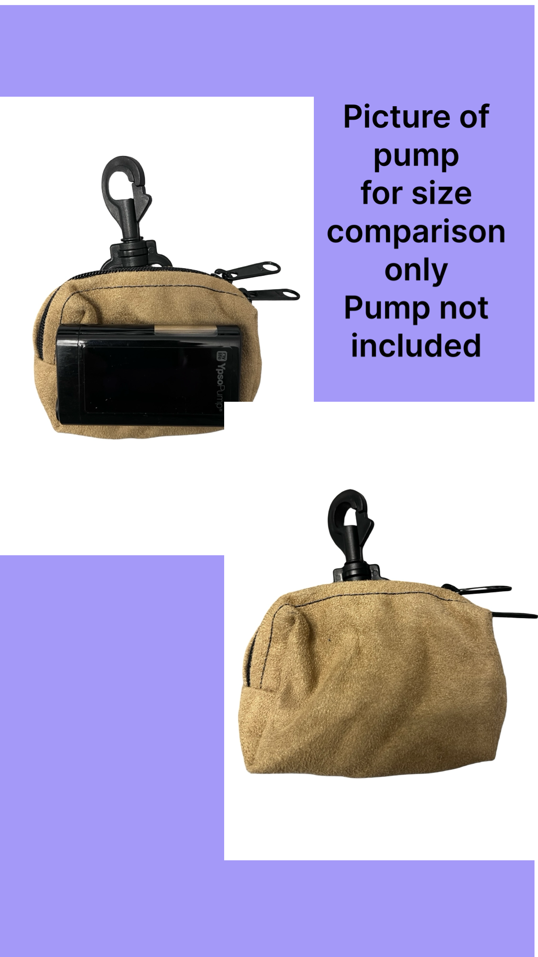 Small pump pouches - Ypsomed compatible