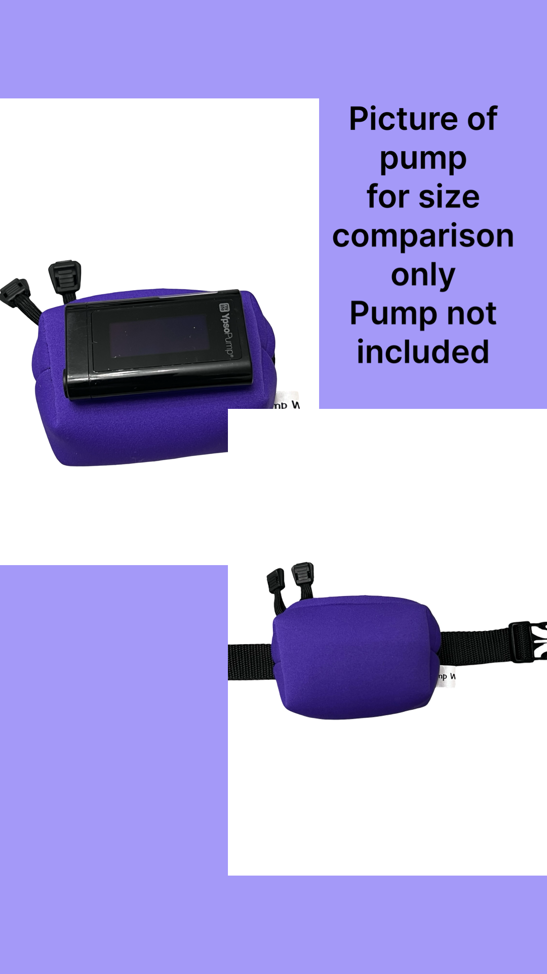 Small pump pouches - Ypsomed compatible