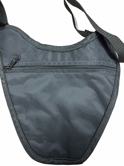 Low profile cross body bag