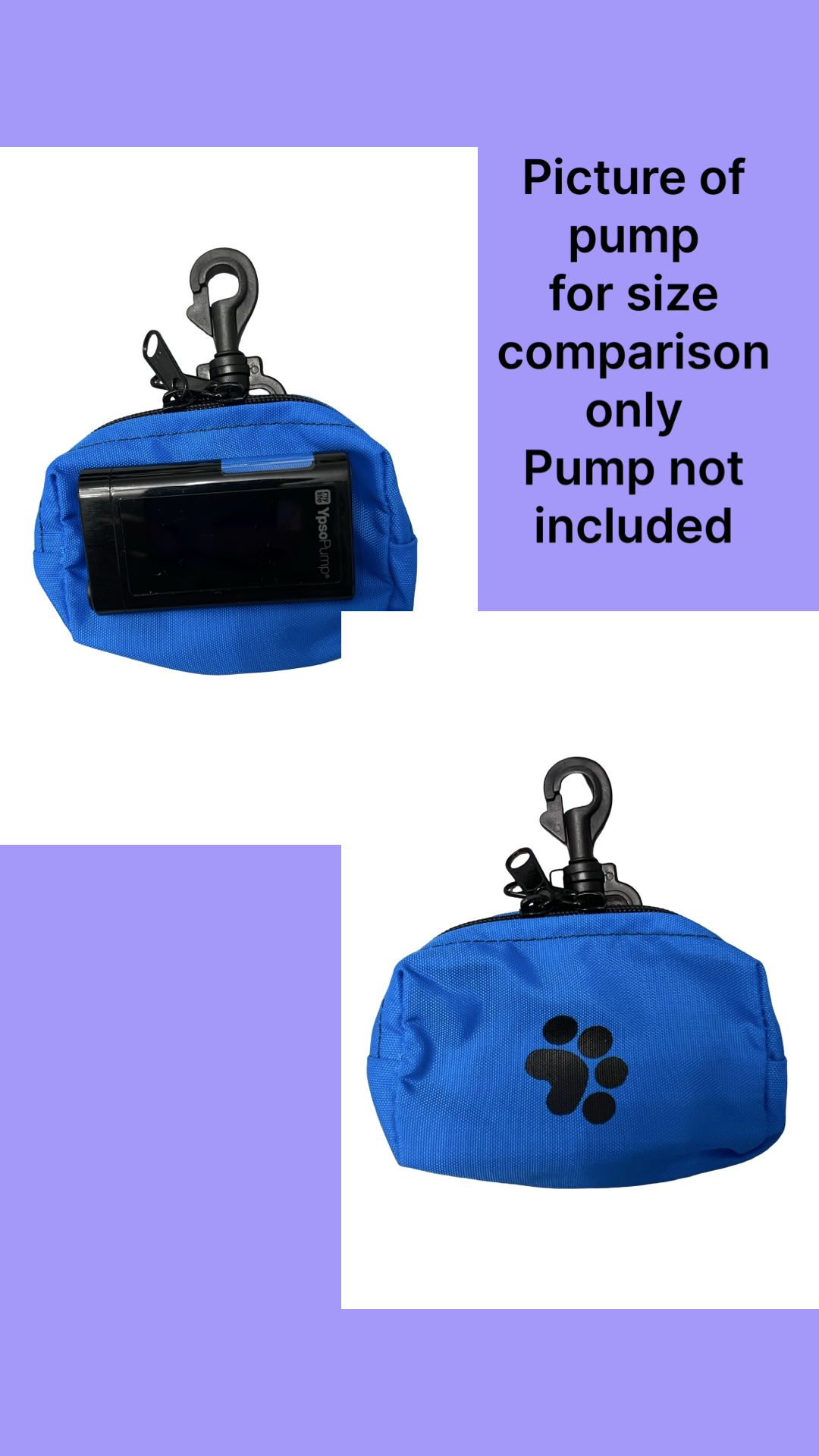 Small pump pouches - Ypsomed compatible
