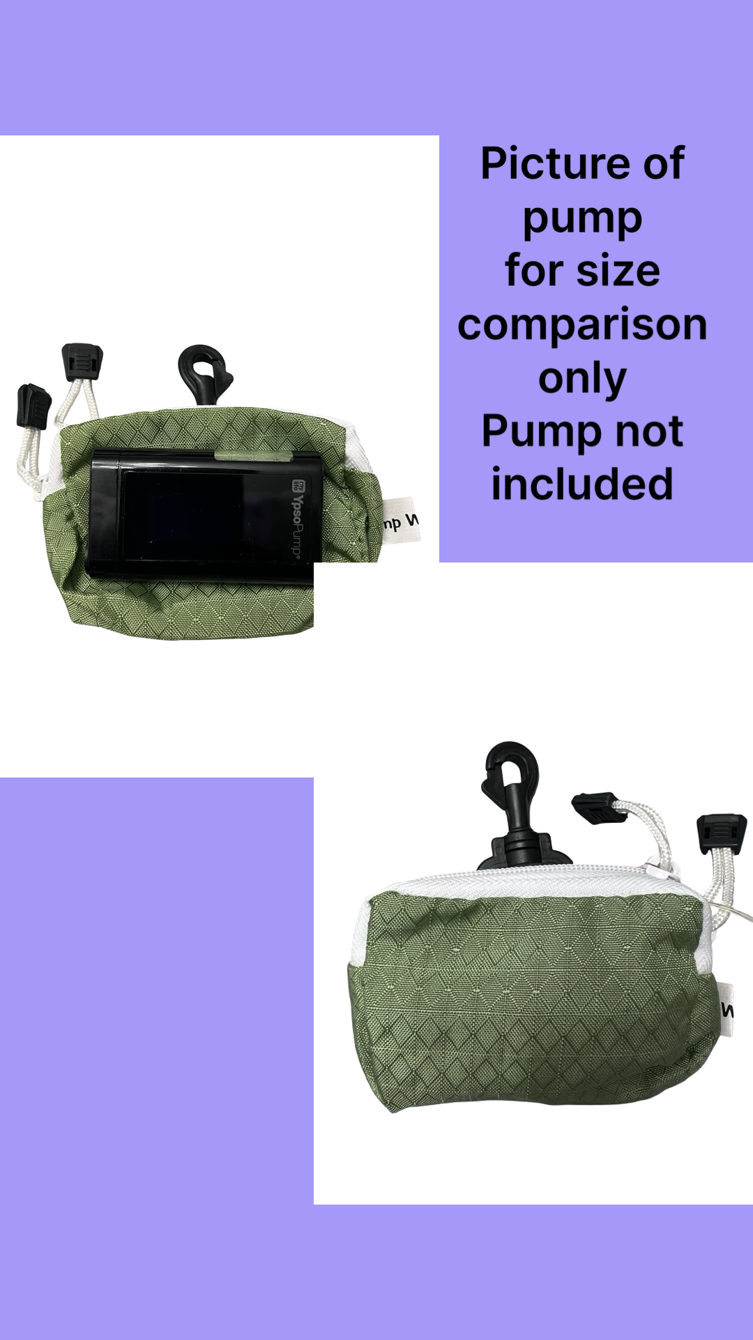 Small pump pouches - Ypsomed compatible