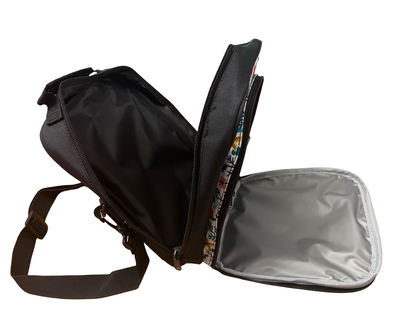 Cross Body Bags - Insulated front storage pocket