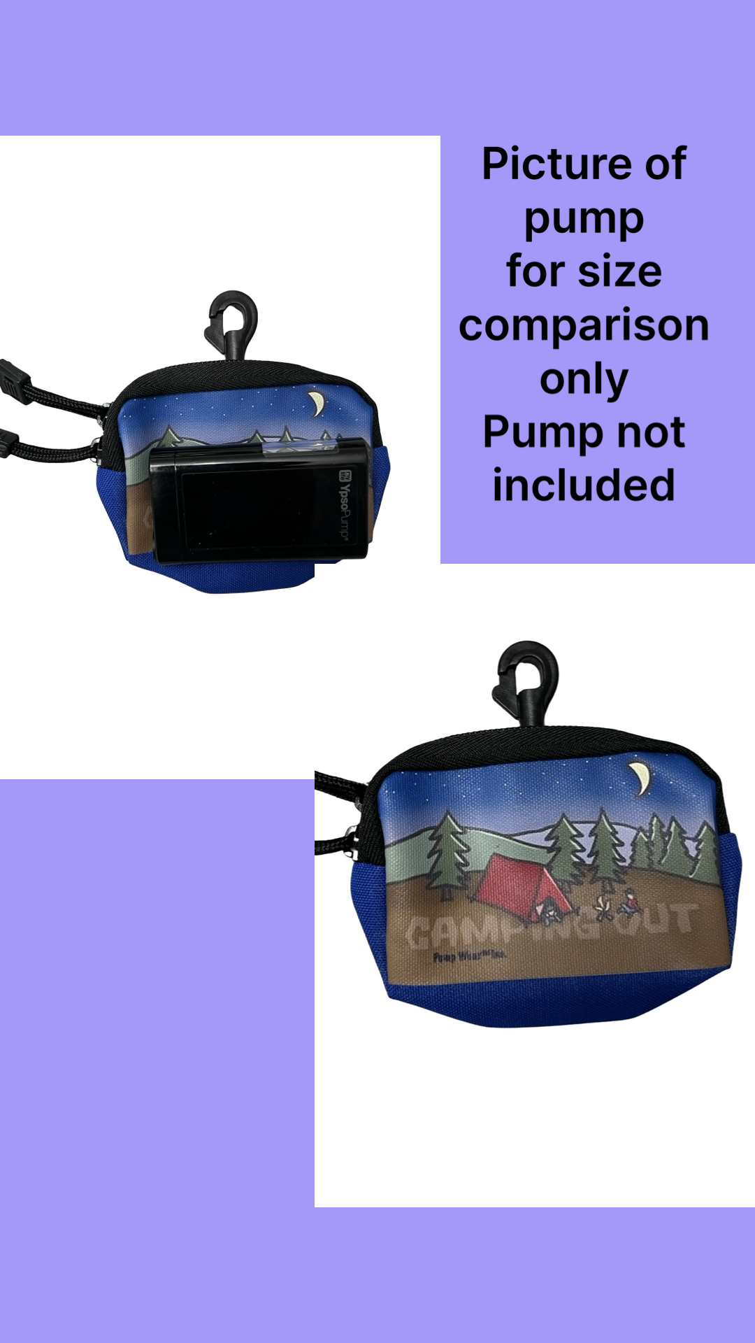 Small pump pouches - Ypsomed compatible