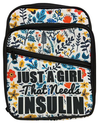 Cross Body Bags - Insulated front storage pocket