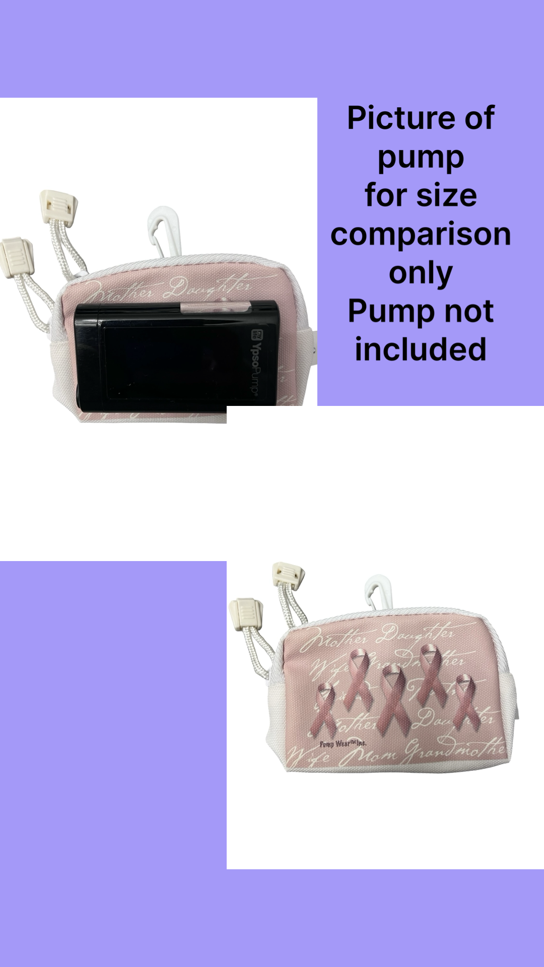 Small pump pouches - Ypsomed compatible