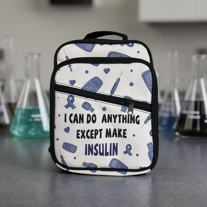 Cross Body Bags - Insulated front storage pocket