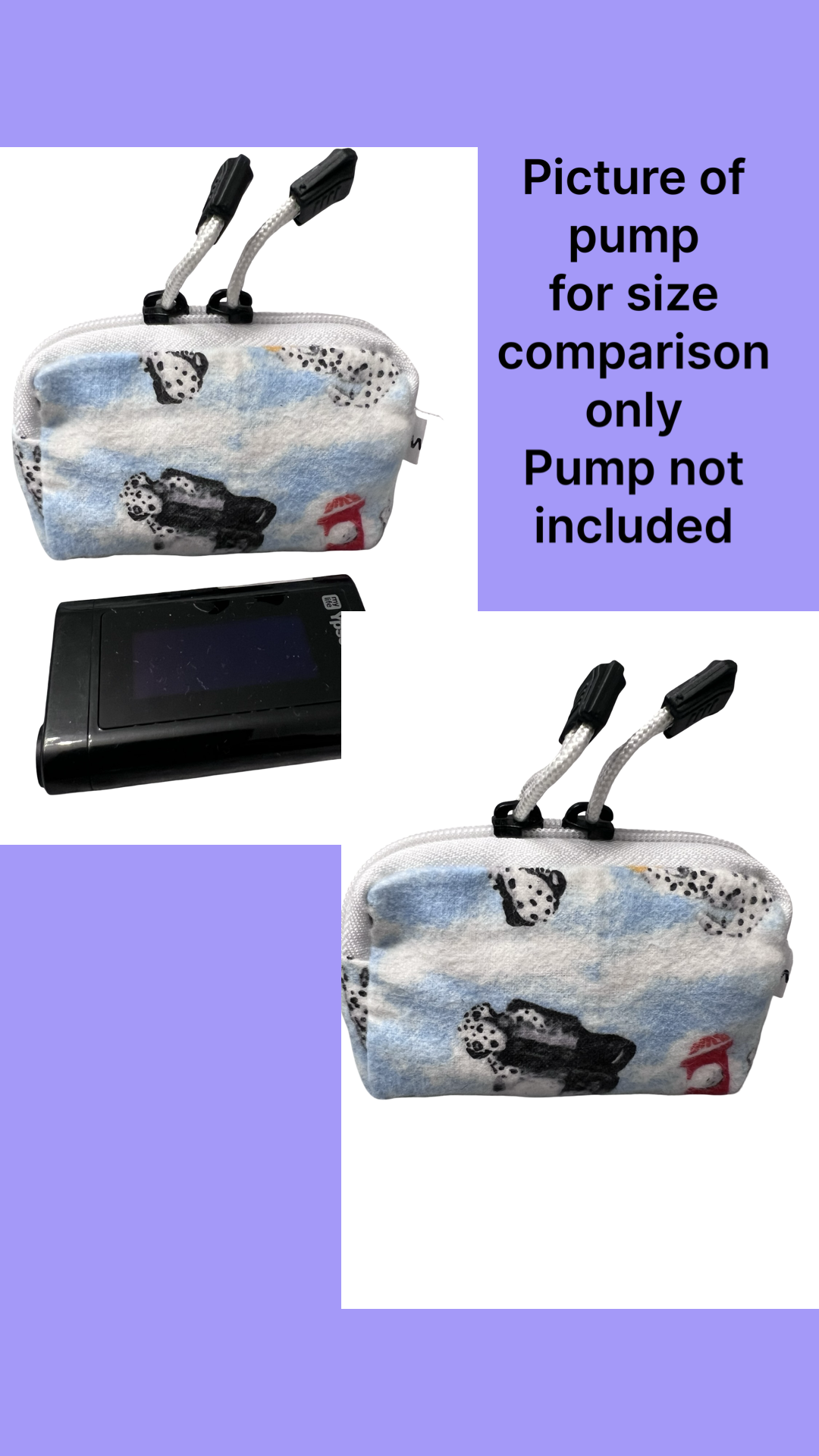 Small Pump Pouches - Ypsomed compatible (Soft pouches with belt)
