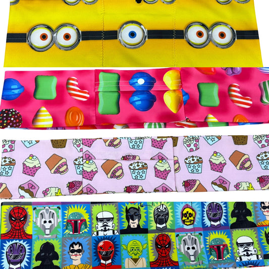 Lycra waistband - patterned 26-32"