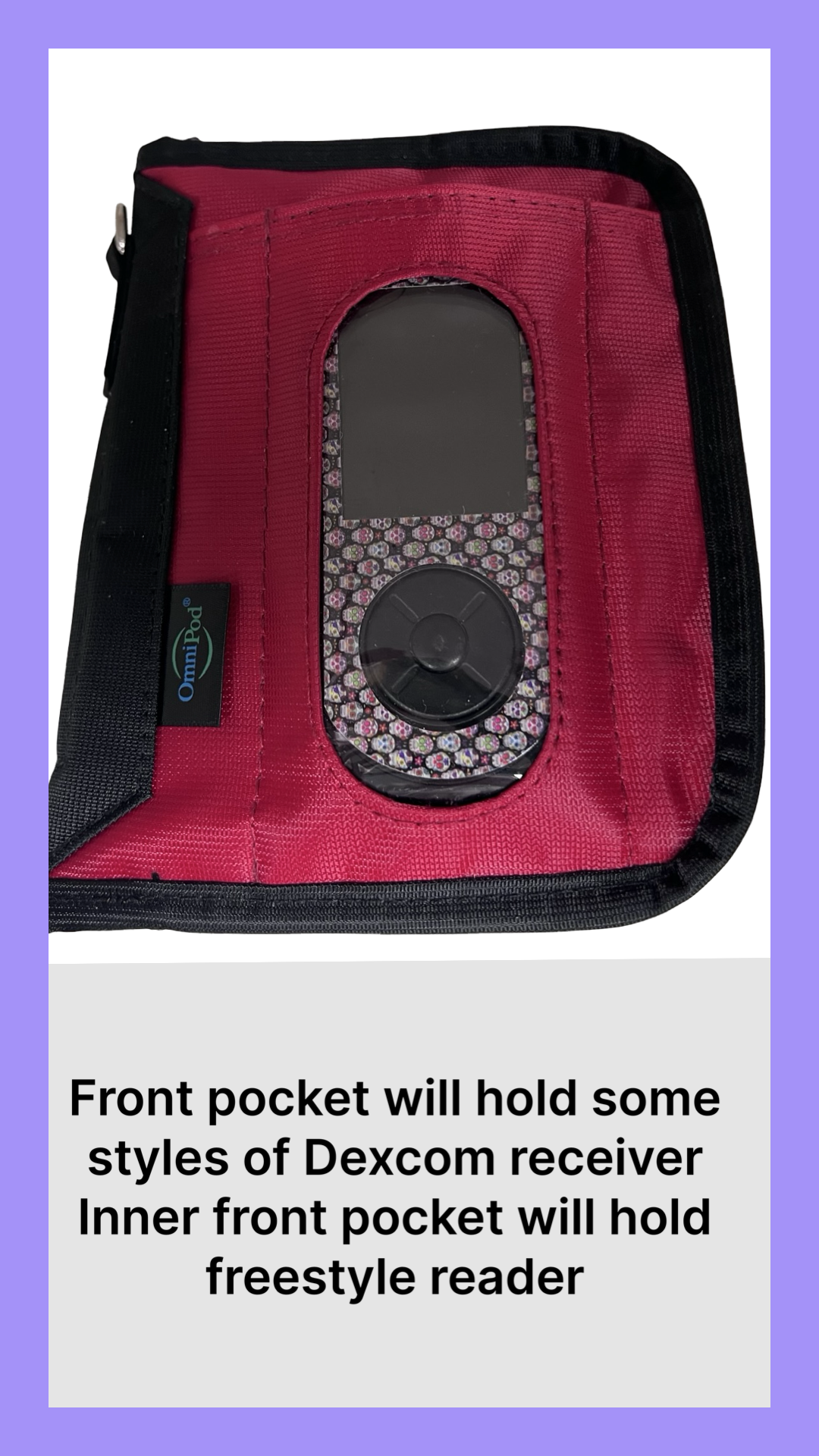 Omnipod Supply Case - Red