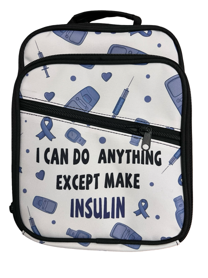 Cross Body Bags - Insulated front storage pocket