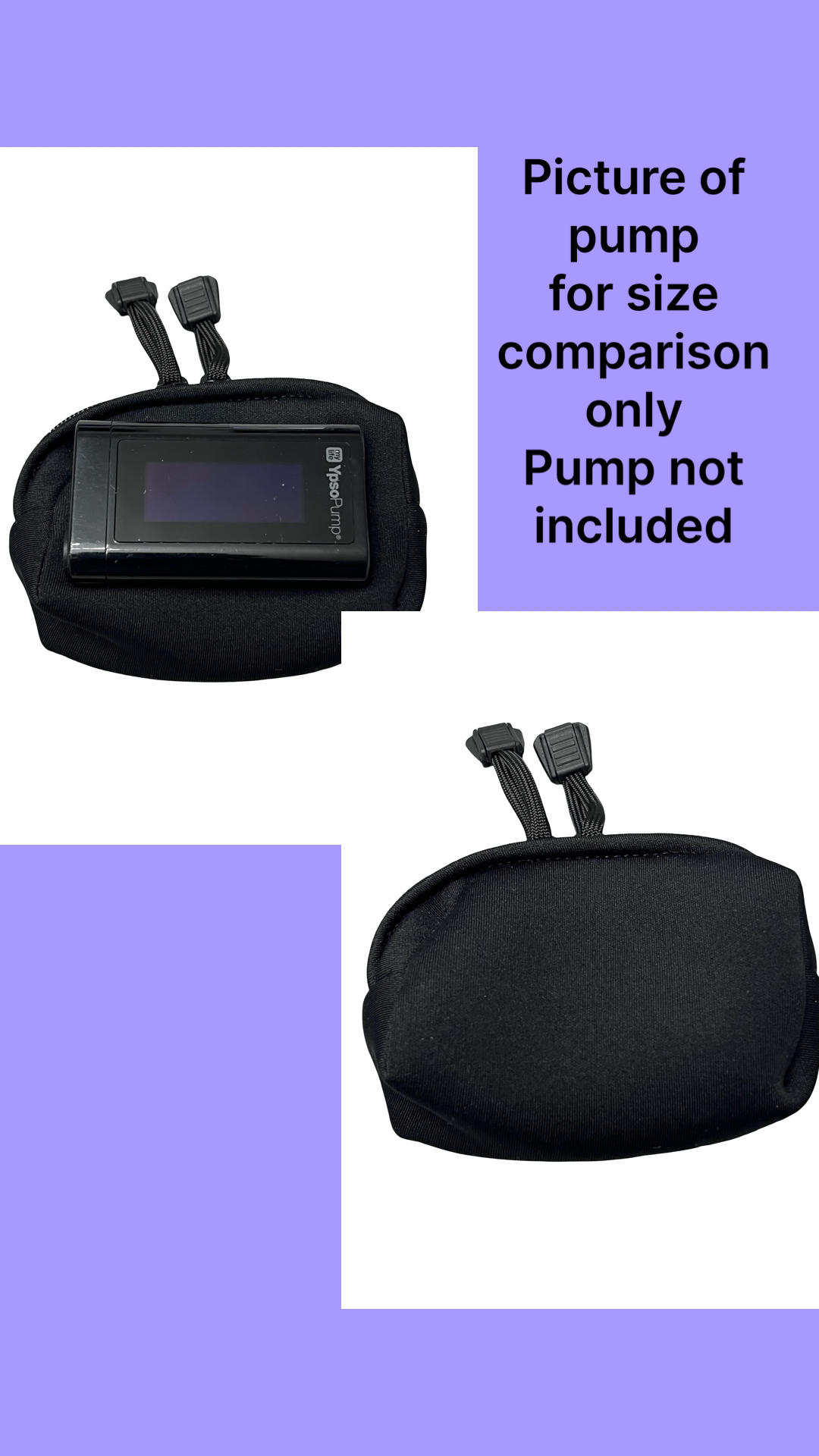 Small pump pouches - Ypsomed compatible