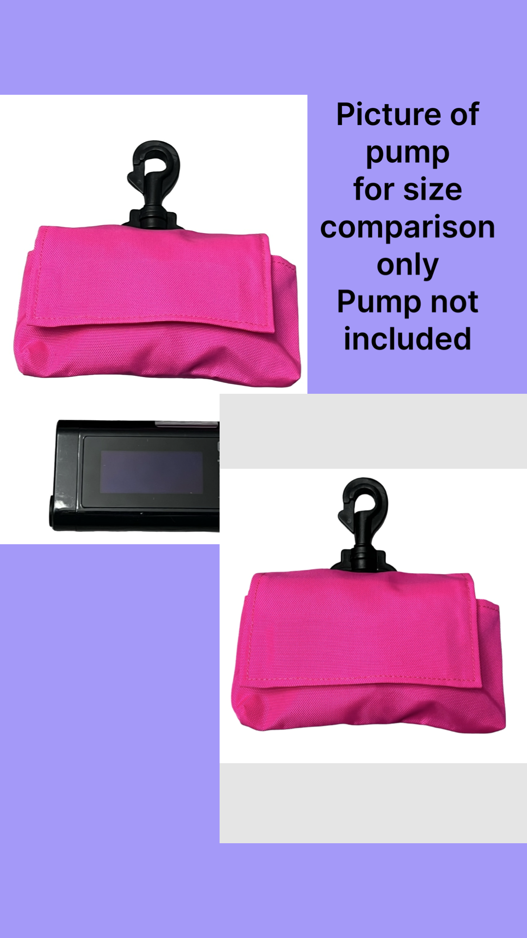 Small pump pouches - Ypsomed compatible