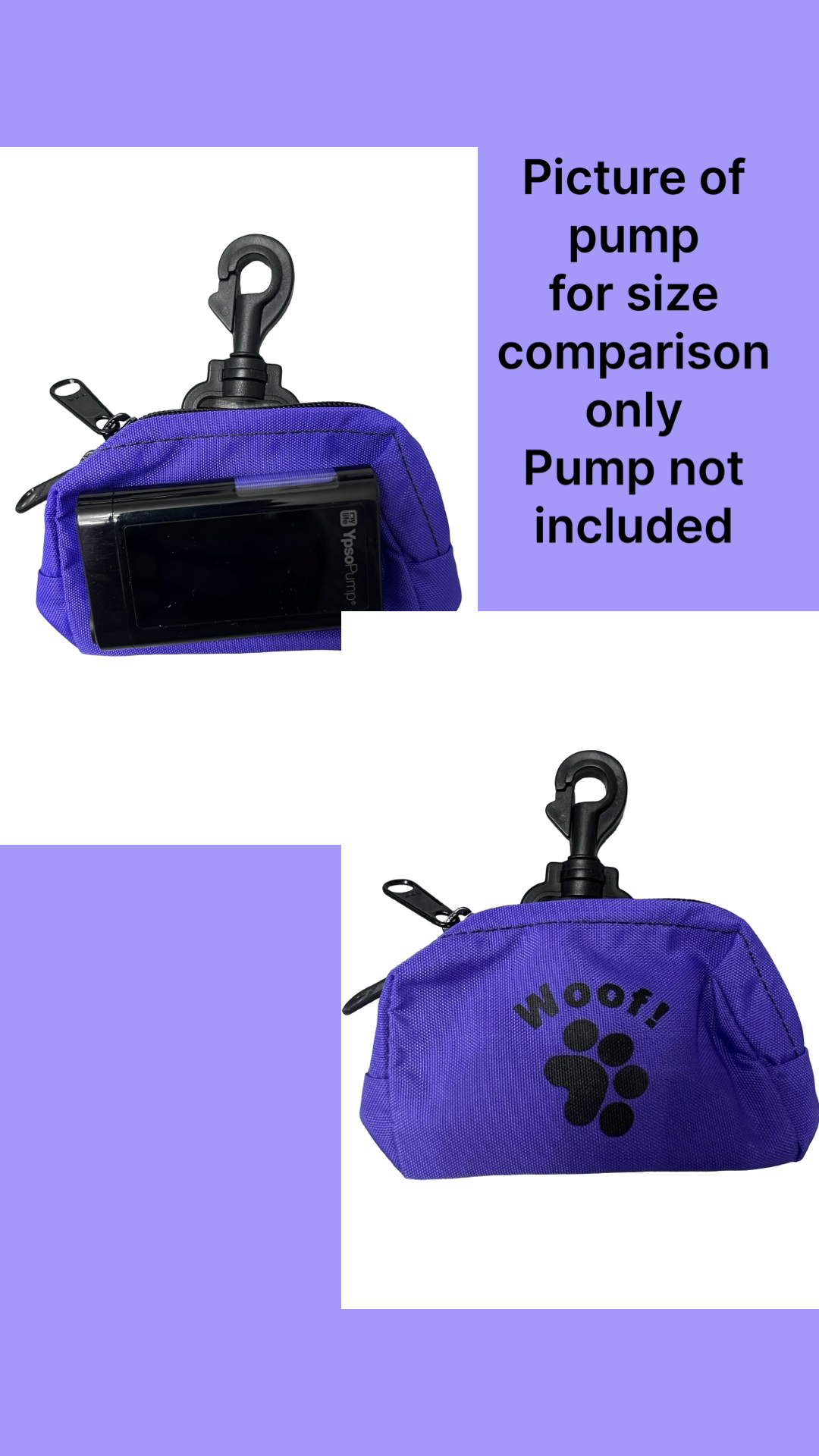 Small pump pouches - Ypsomed compatible