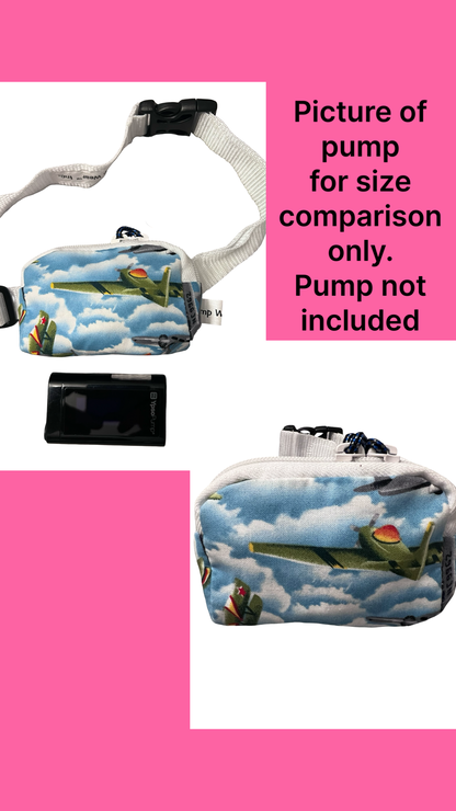 Small Pump Pouches - Ypsomed compatible (Soft pouches with belt)