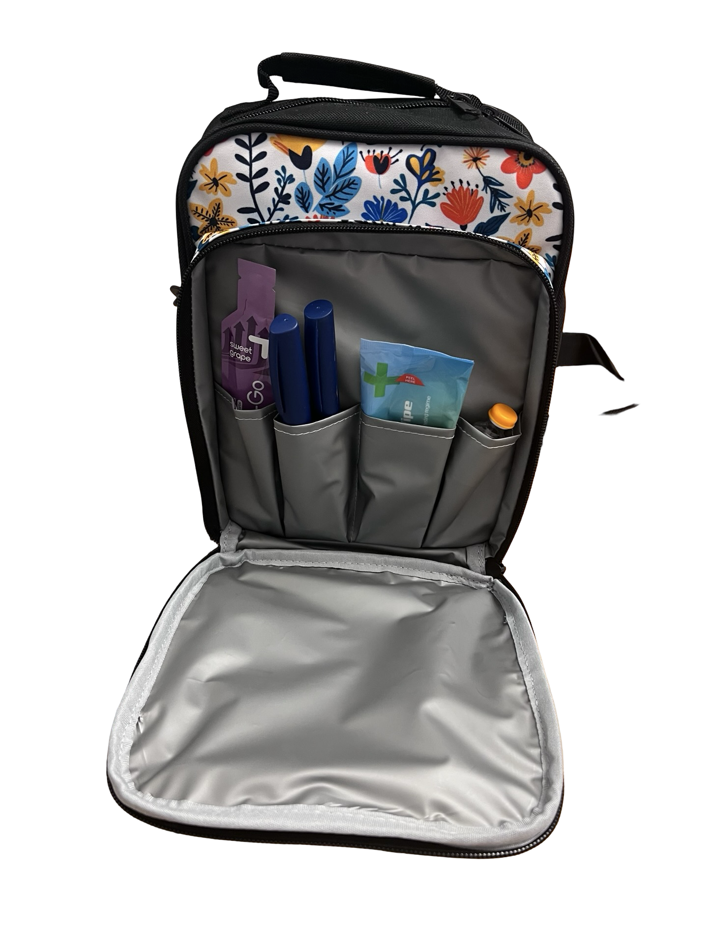 Cross Body Bags - Insulated front storage pocket