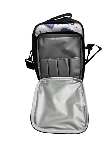 Cross Body Bags - Insulated front storage pocket