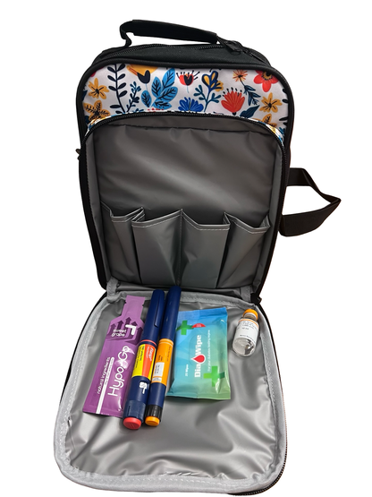 Cross Body Bags - Insulated front storage pocket