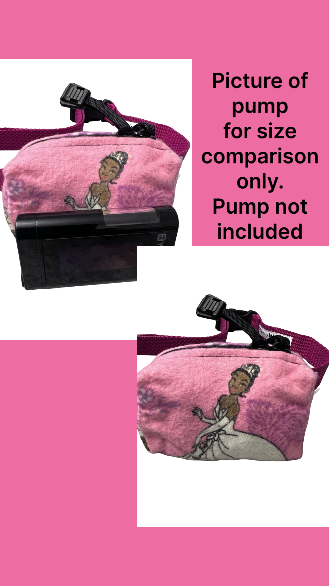 Small Pump Pouches - Ypsomed compatible (Soft pouches with belt)