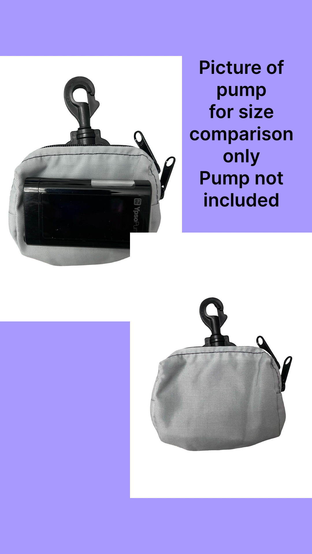 Small pump pouches - Ypsomed compatible