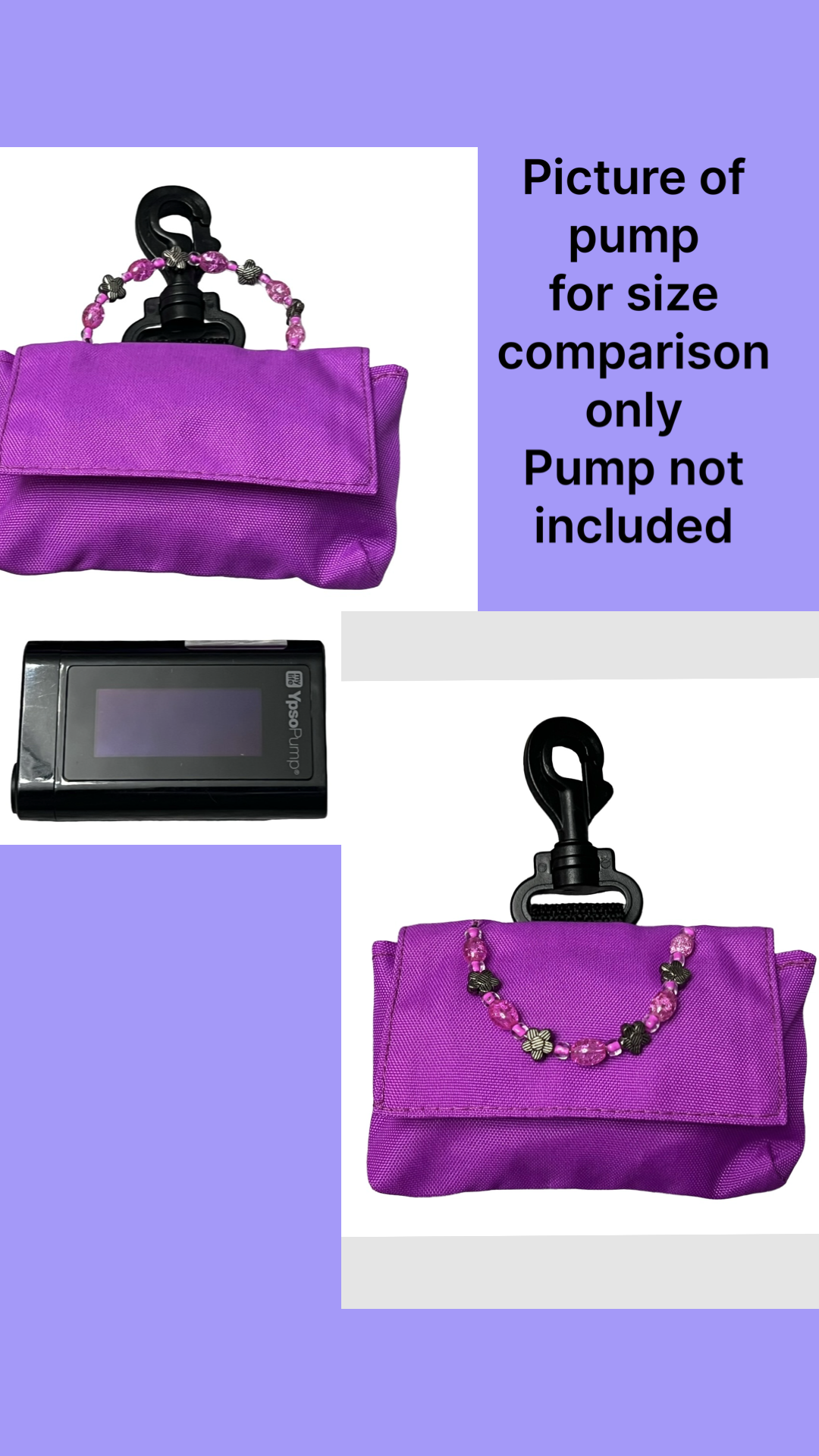 Small pump pouches - Ypsomed compatible
