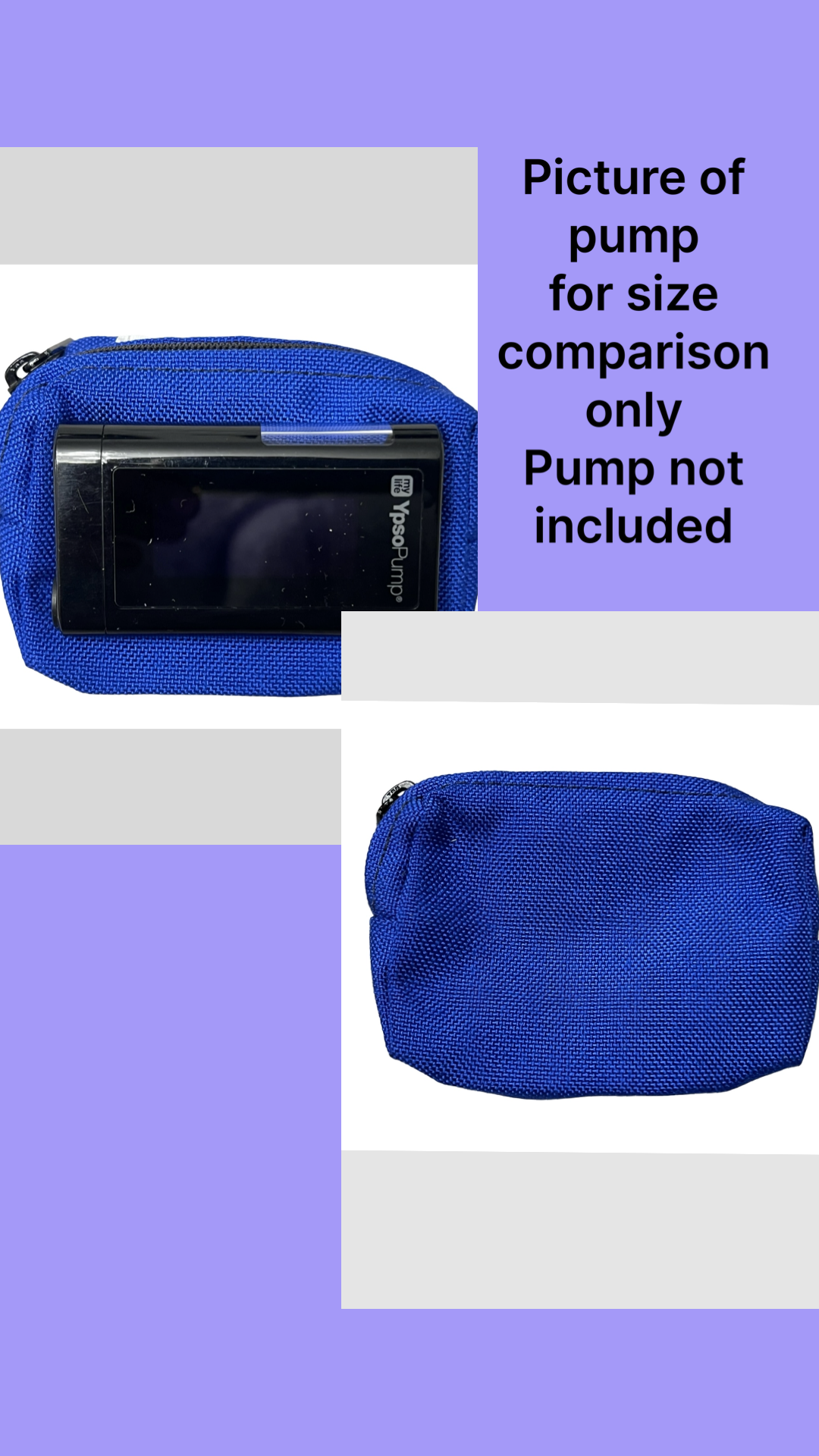 Small pump pouches - Ypsomed compatible