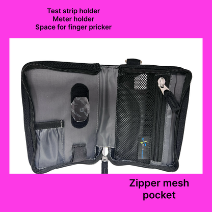 Blood Glucose Case - Compact Black