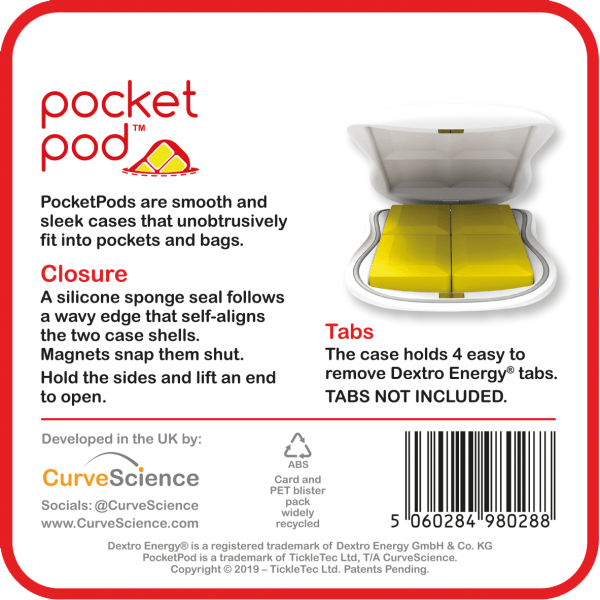 Pocket Pod for Dextrose tablets