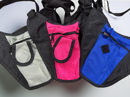 Low profile cross body bag