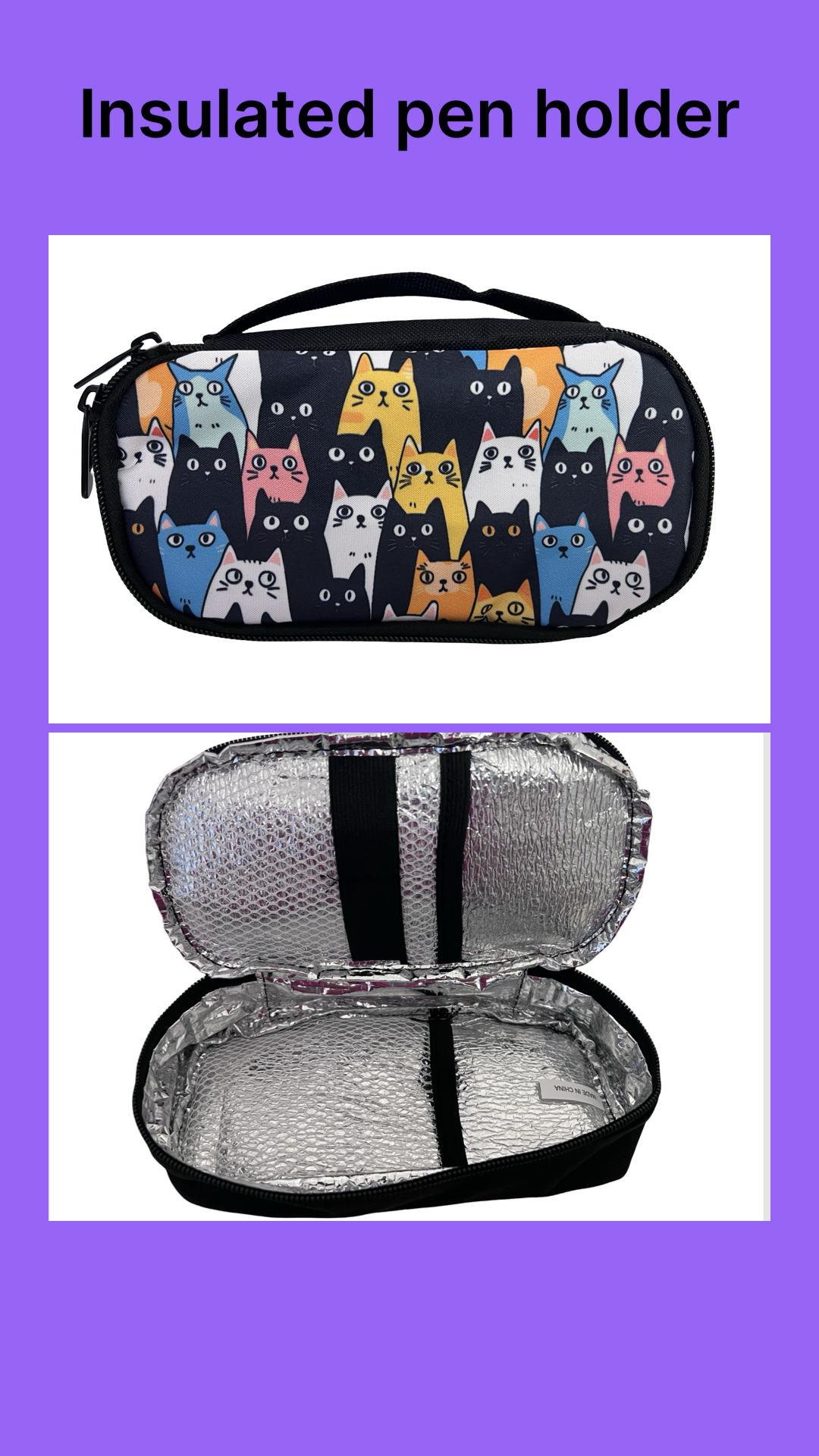 Fun storage cases and organisers - insulated case design