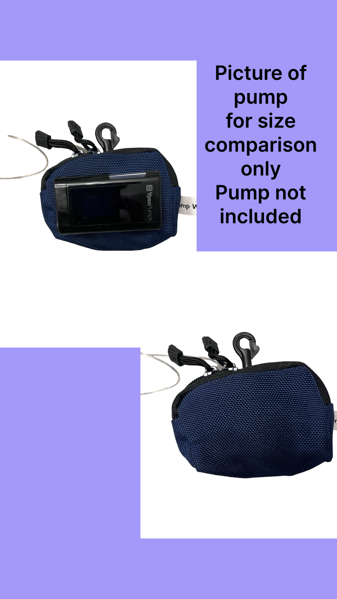 Small pump pouches - Ypsomed compatible