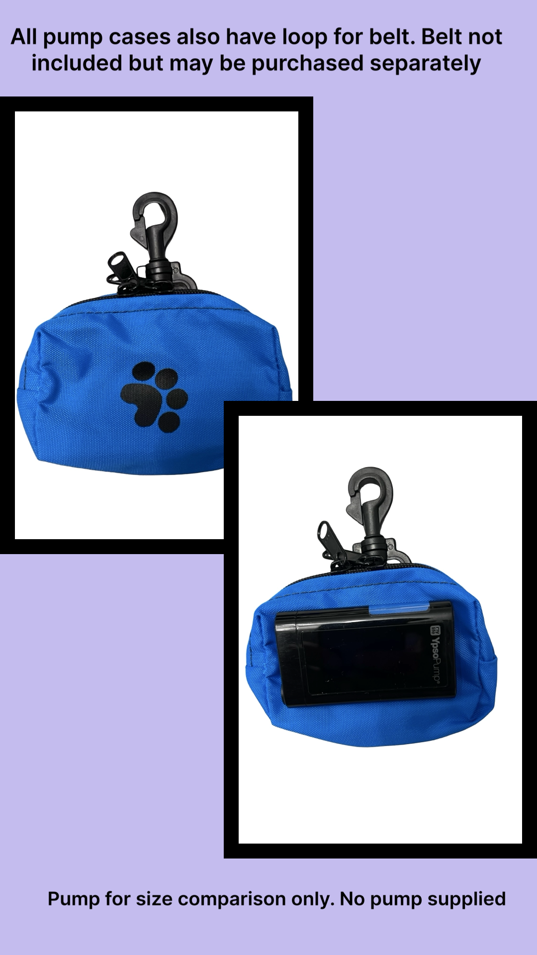 Small pump pouches - Ypsomed compatible