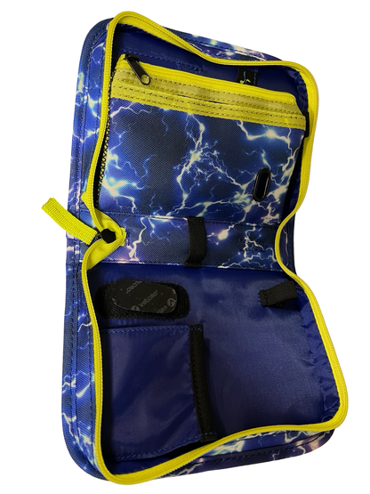 Omnipod Supply Case - Blue Lightening