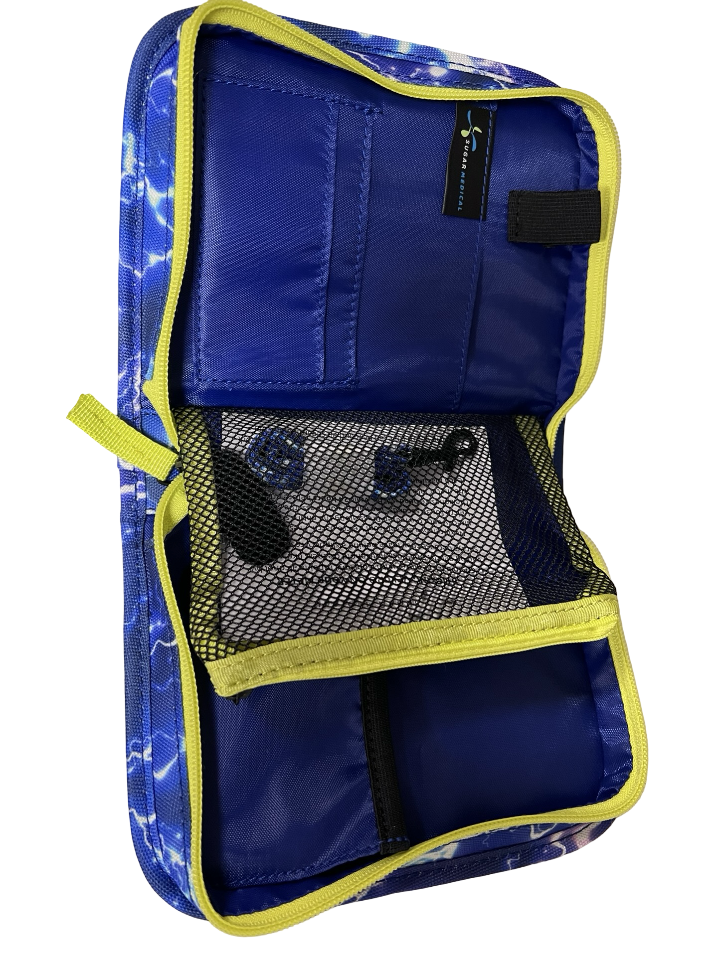 Omnipod Supply Case - Blue Lightening