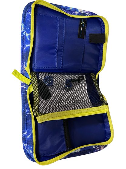 Omnipod Supply Case - Blue Lightening