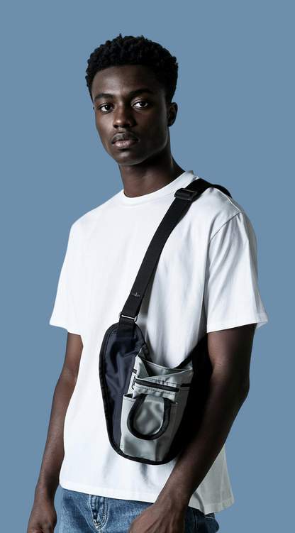 Low profile cross body bag