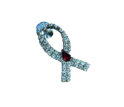 Awareness ribbon pin