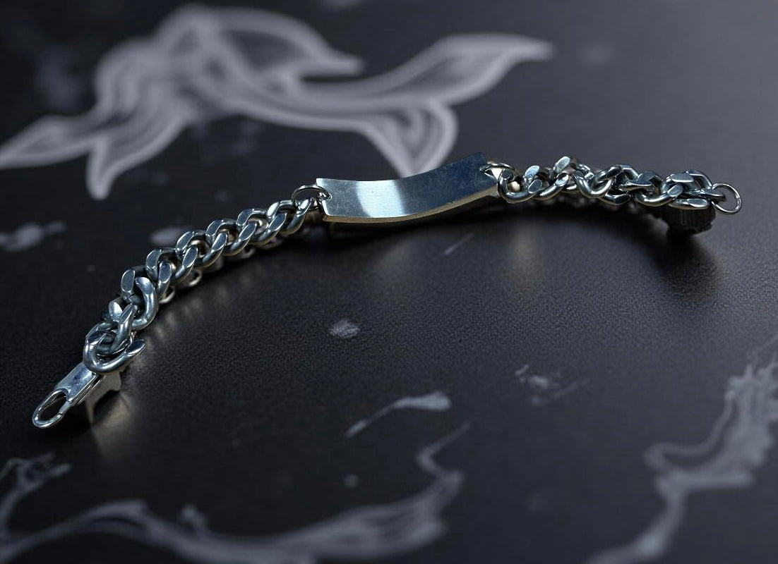 Type 1 diabetes engraved bracelet