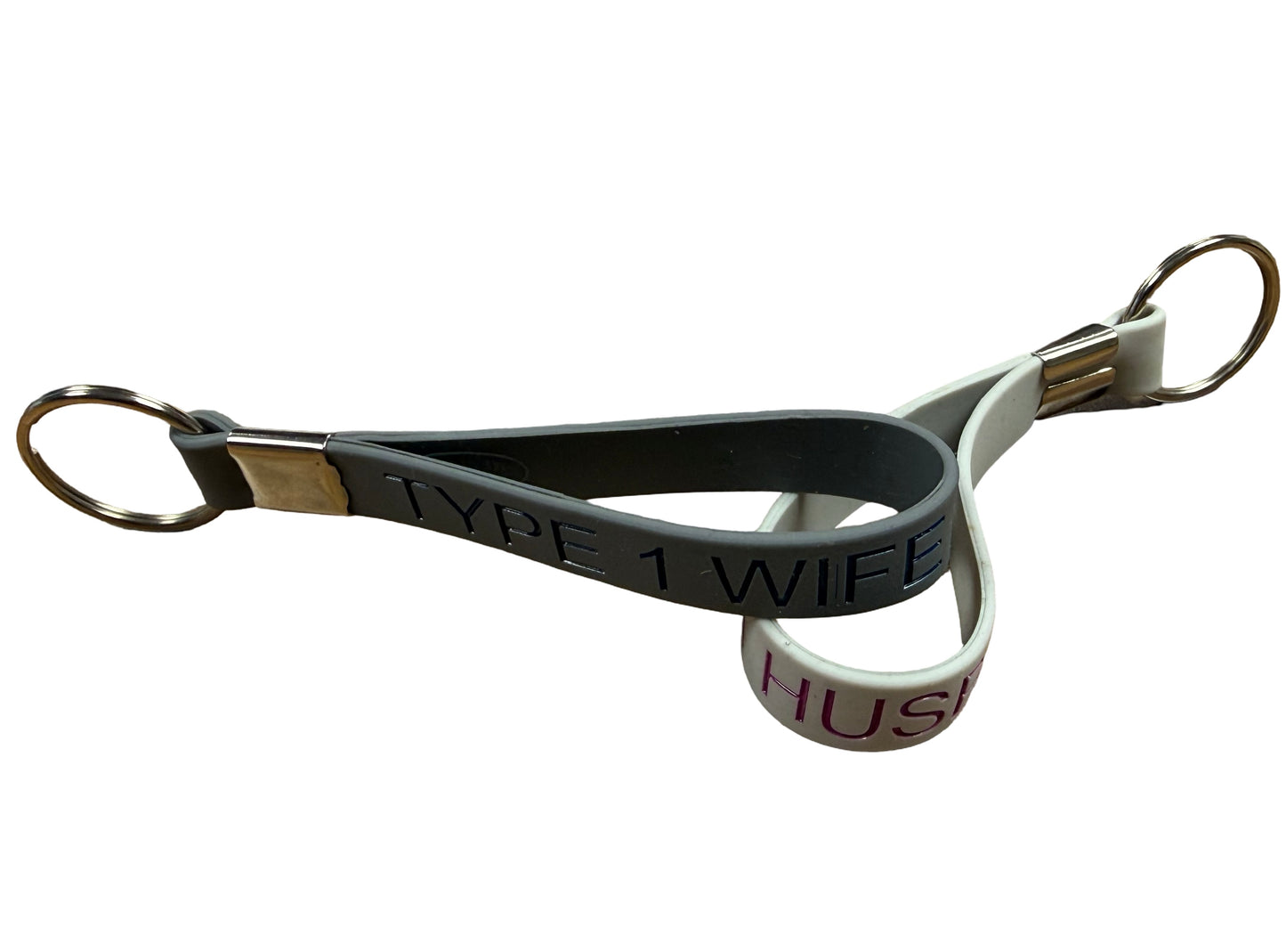 Type 1 Husband and Wife keyring