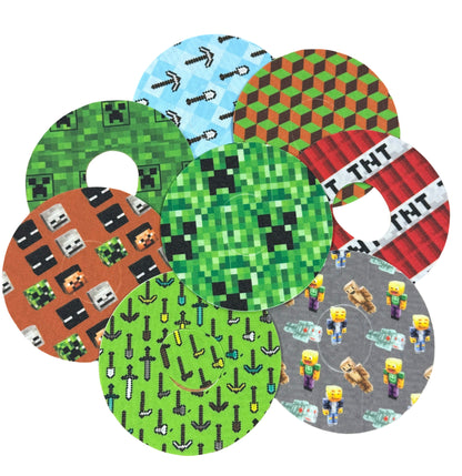 Dexcom g7/one+ patterned patches (pack of 5)