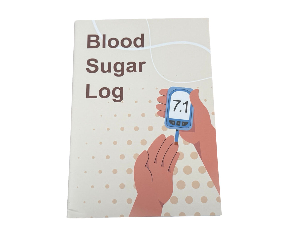 Blood sugar log book