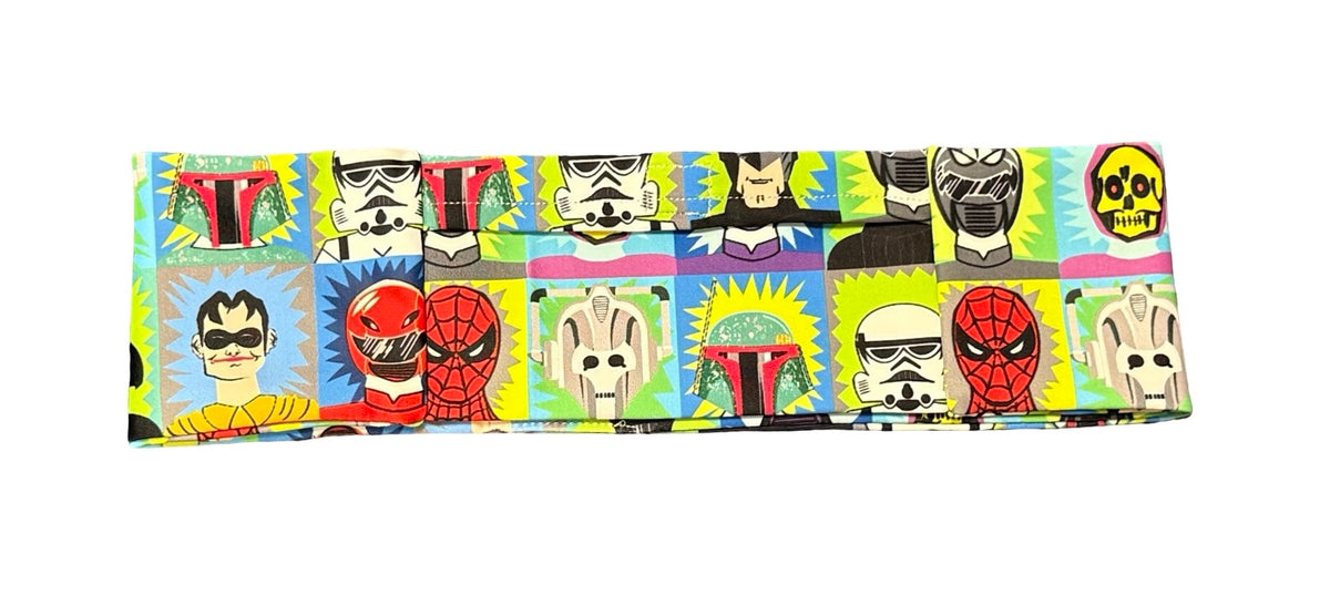 Lycra waistband - patterned 22-26"