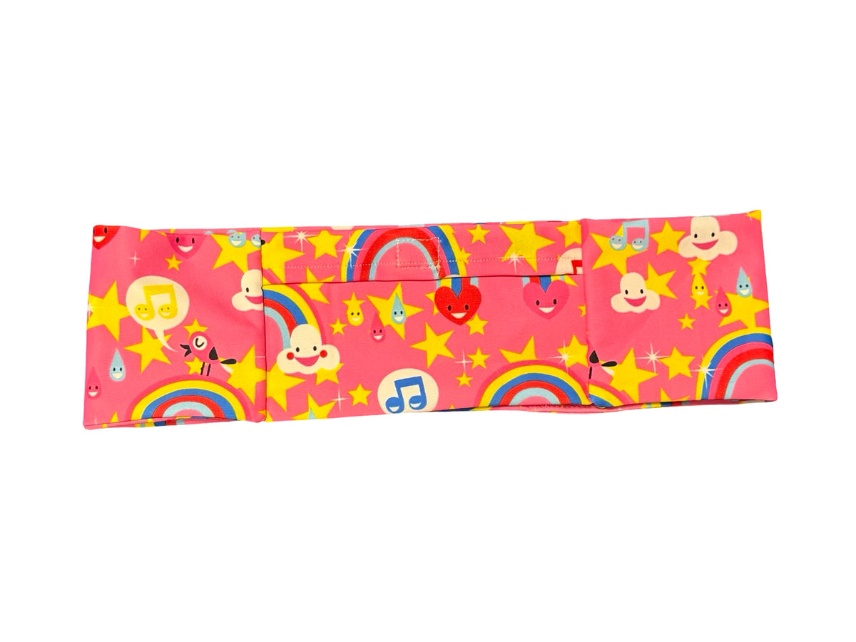 Lycra waistband - patterned 22-26"