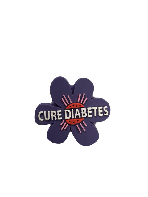 “Cure Diabetes” croc charm