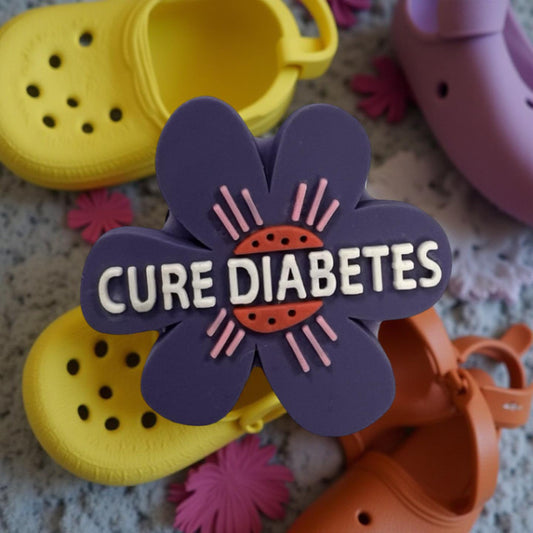 “Cure Diabetes” croc charm