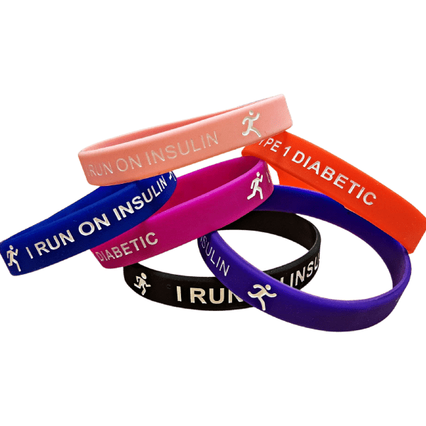 Type 1 Medical Alert wristbands - Adult